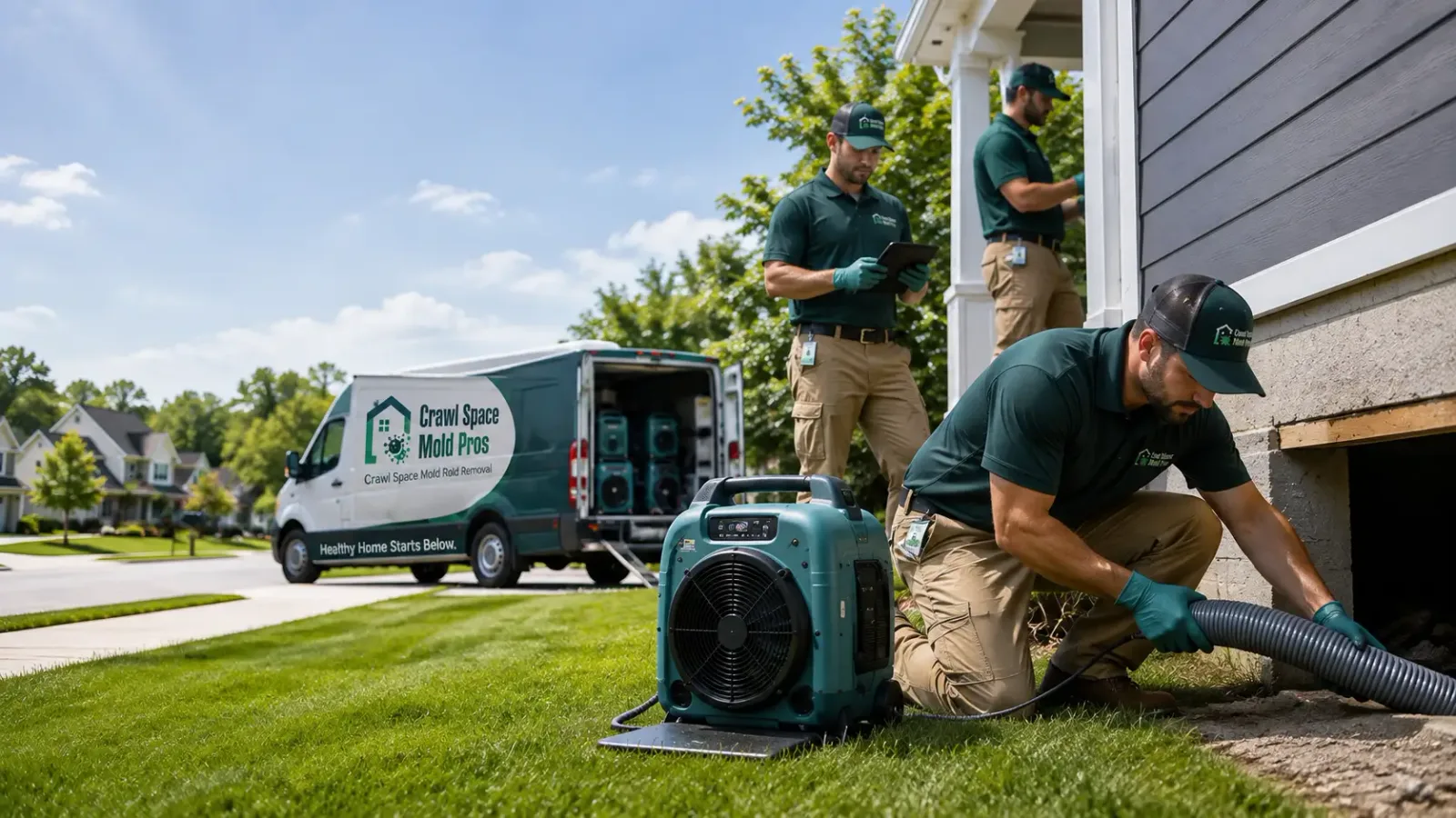 Crawl Space Mold Removal in Perry, NY